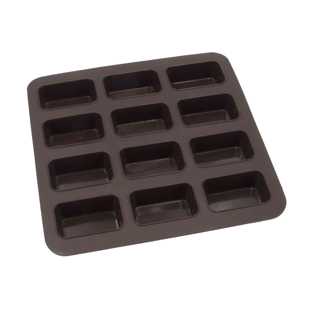 Форма для випікання Lessner Chef Choco квадратна, на 12 штук, 25*25*3 см (10251)